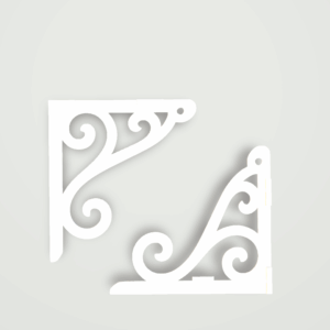 3D Printable Bookshelf Bracket .stl, .obj